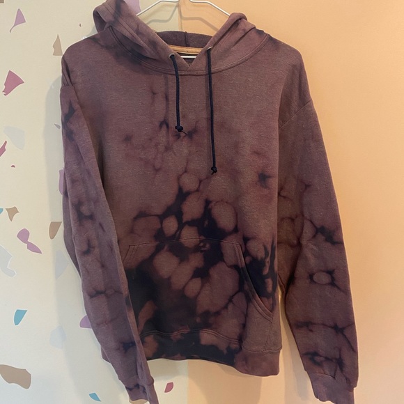 Hand tie dyed hoodie sweatshirt - Picture 1 of 1